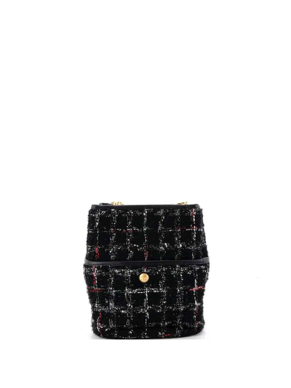 Chanel Cc Turnlock Chain Bucket Tote #277221C40B